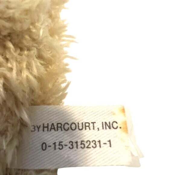 Hand Puppets Animal Fair Set of Frog & Bunny Sweaters 10" Harcourt INC Vtg - Picture 15 of 16